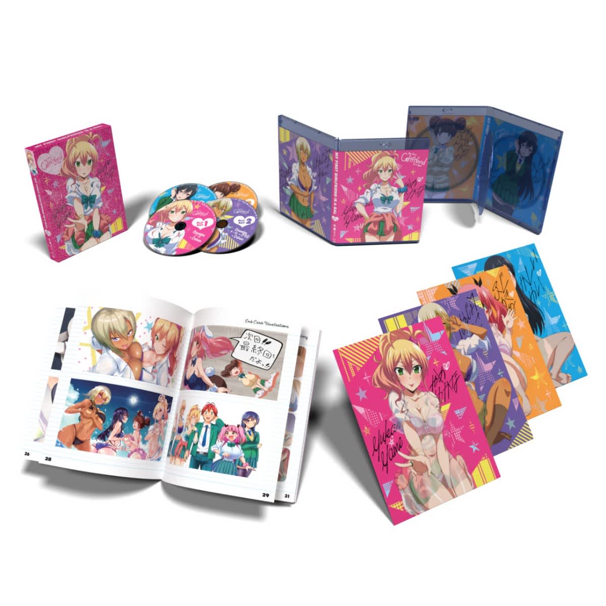 Shop My First Girlfriend is a Gal The Complete Series - BD/DVD Combo
